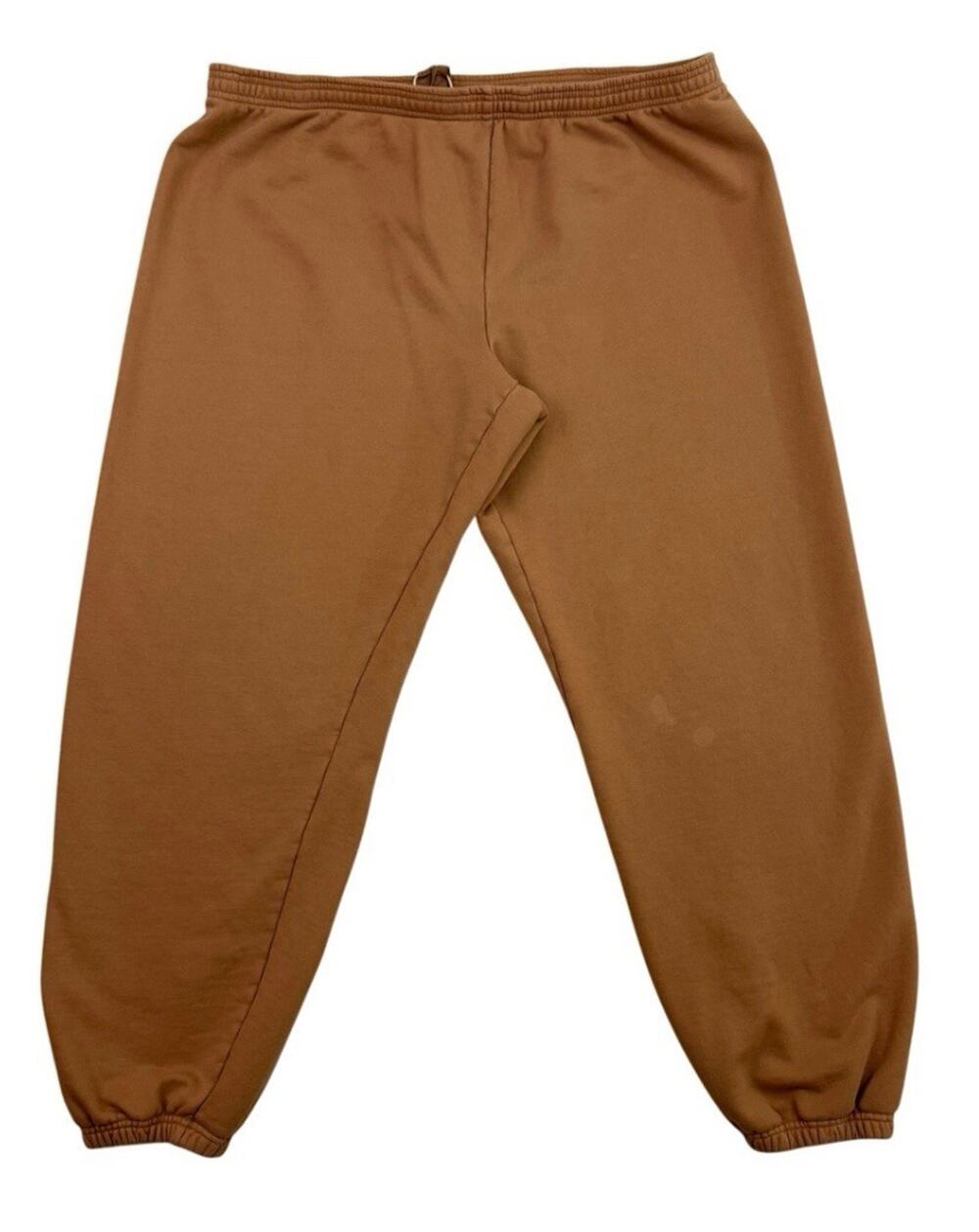 Skims The Jogger Sweatpants Womens 4XL Brown French Terry Comfy Loungewear